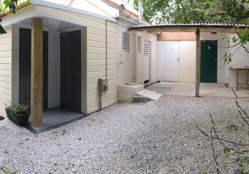 New and Improved Shower Block