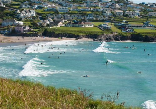 Polzeath Beach (15 miles)